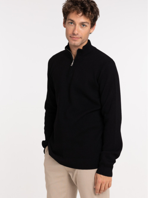 Gilet zippe double sherpa homme
